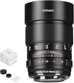 Amazon.com : 7artisans 60mm F2.8 Macro 2X Lens for Nikon Z Mount,2