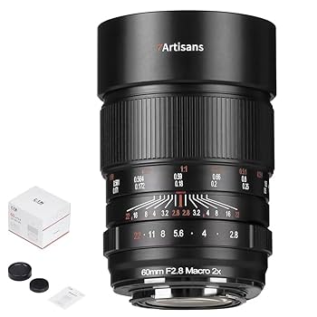 Amazon.com : 7artisans 60mm F2.8 Macro 2X Lens for Nikon Z