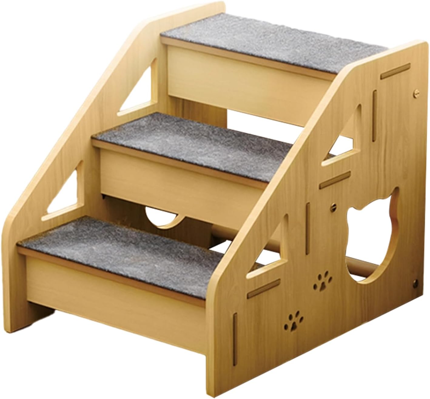 Dog Ramp | Non-Slip Pet Ramp,3-Step Stairs for Dogs | for Small Elderly Puppy Sofa Apartment Balcony Terrace