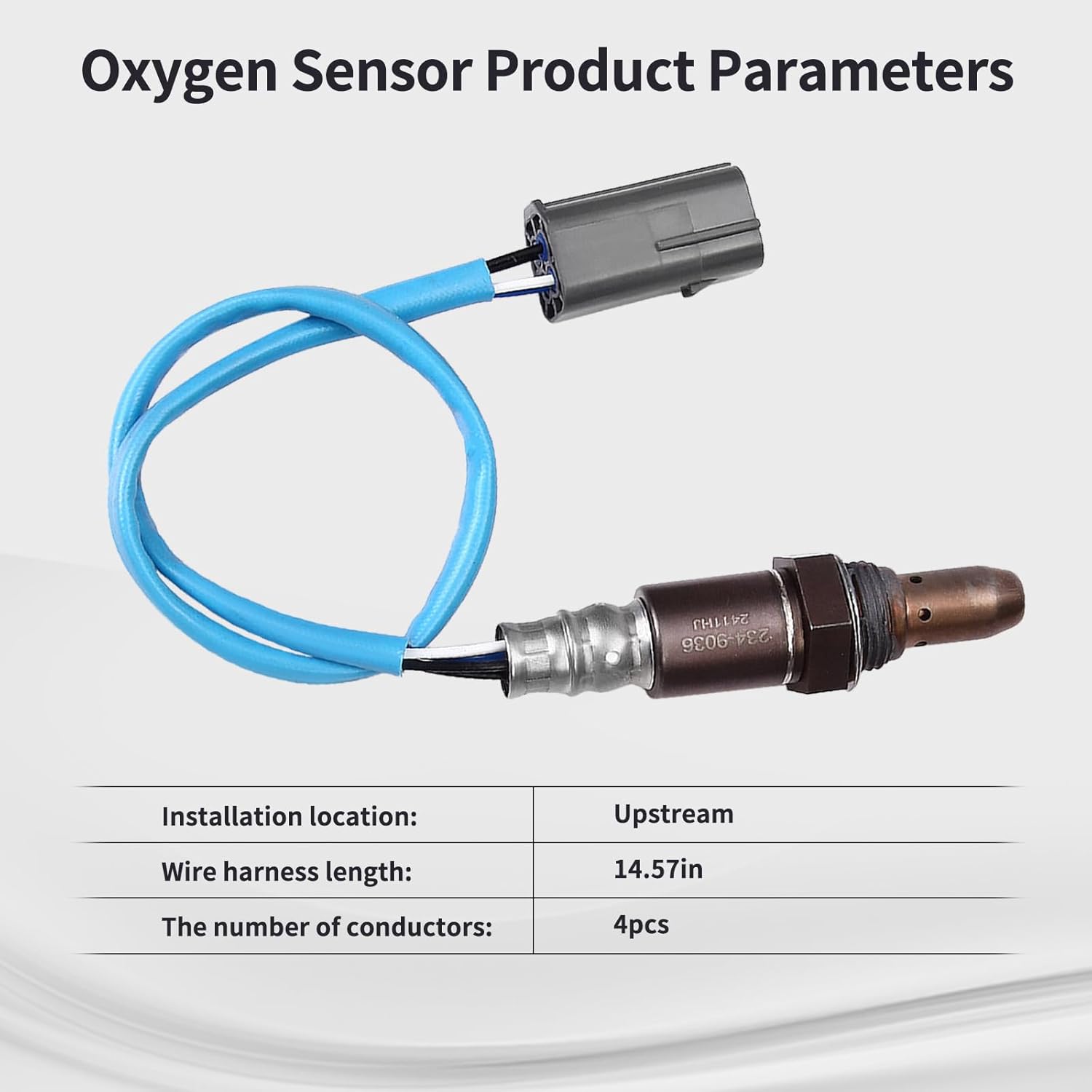 O2 Oxygen Sensor Upstream Fits for Nissan Rogue Frontier Maxima Pathfinder Xterra for Altima, for Infiniti EX35 FX35 G37 M35 G35 M37, for Suzuki Equator 2.5L 3.5L 3.7L 4.0L 2008-2013 Replace 234-9036