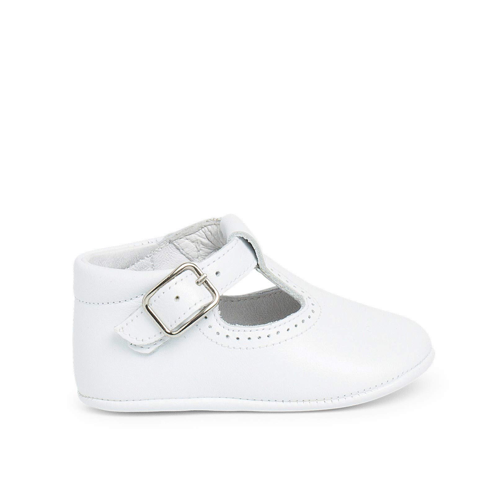 Pisamonas Scarpe Occhio di Bue Neonato Pelle