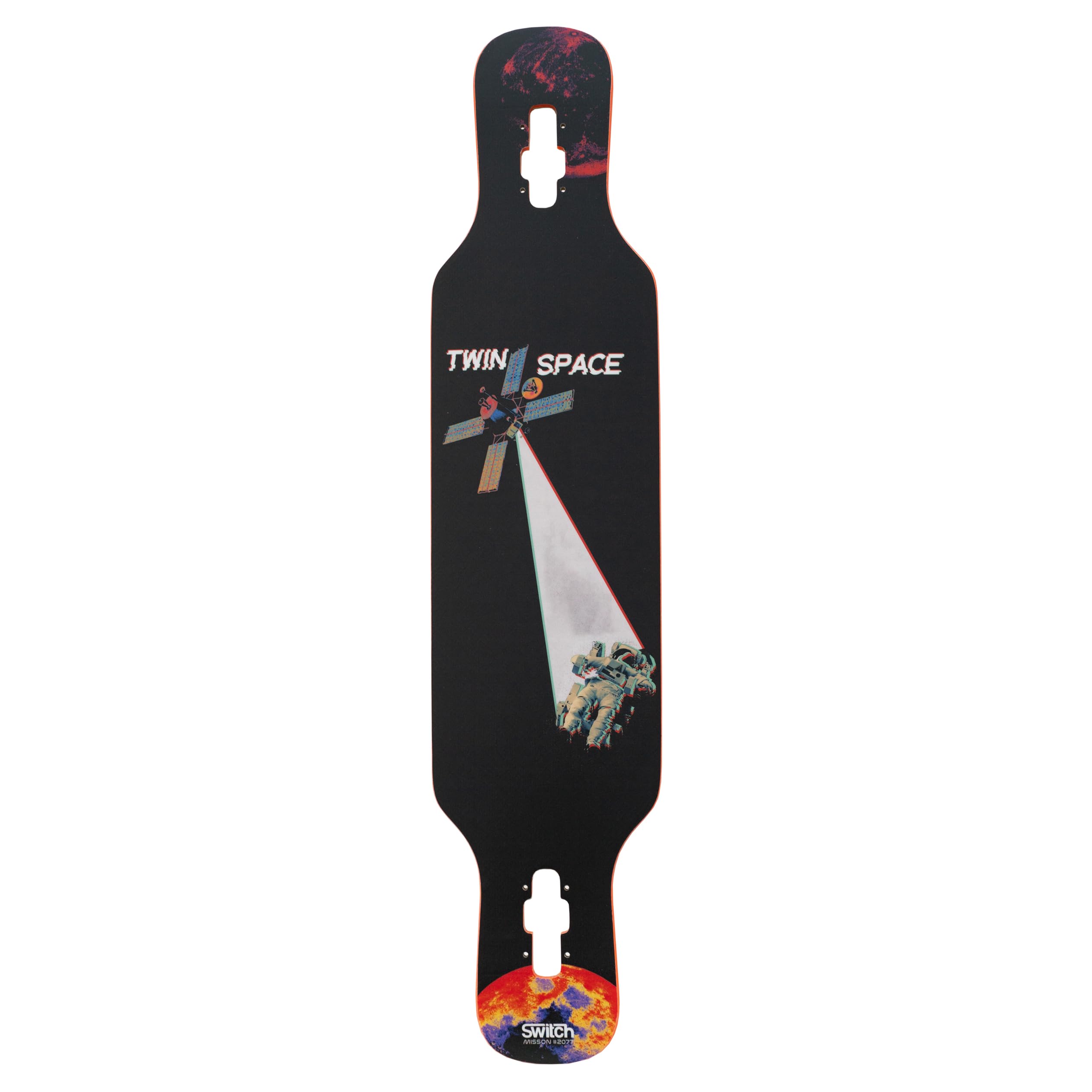 Longboard tylko Deck, Twin 41" Space, deskorolka, jazda