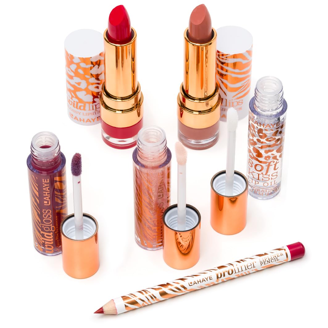 LAHAYE Beauty Adventskalender 2025 WILD X-MAS – Weihnachtskalender für Frauen, 24 luxuriöse Make-Up Überraschungen, Vegan & tierversuchsfrei, Limitierte Edition