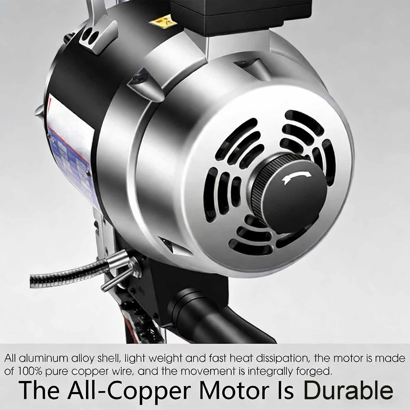 Cortadora de Tela Eléctrica Vertical, Cortadora de Tela Rotativa Eléctrica Grande, 1100 W, Máquina Cortadora de Tela Industrial con Afilado Automático de Cuchillas. 34cm(15in)