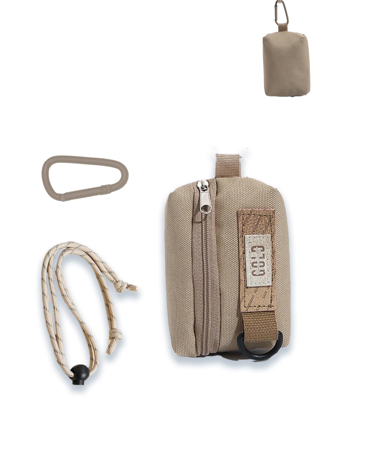 Unisex Canvas Messenger Bag WUNIKA Compact Storage Bag for Headphones Coins and Cards with Runway Buckle and Adjustable