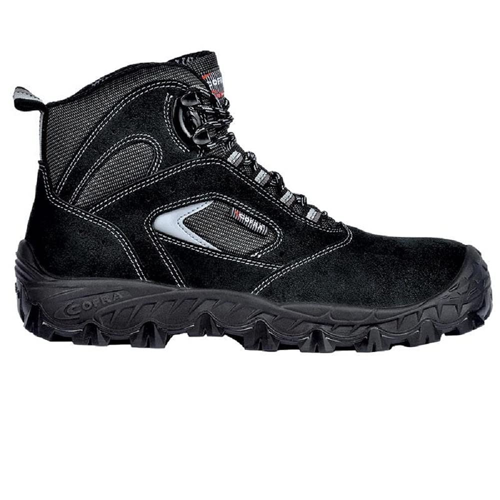 Cofra FW200-000.W42 NEW EGEO S1 P SRC - Stivali antinfortunistici, taglia 42, colore: Nero