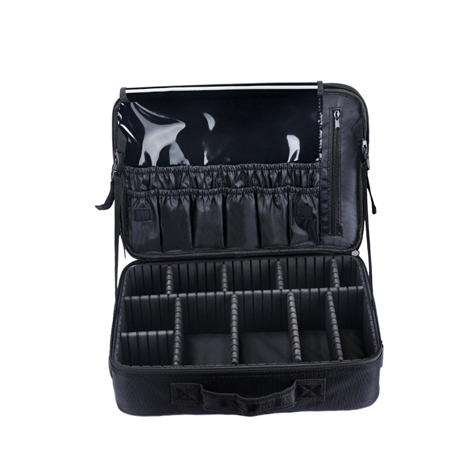 Zanthicia Durable Storage Organizer Tool Bag Featuring Multi Partition Pockets Designed To Tools Organized While Maximizing Storage Capacity Heavy Duty Tool Bag, S 3 layers