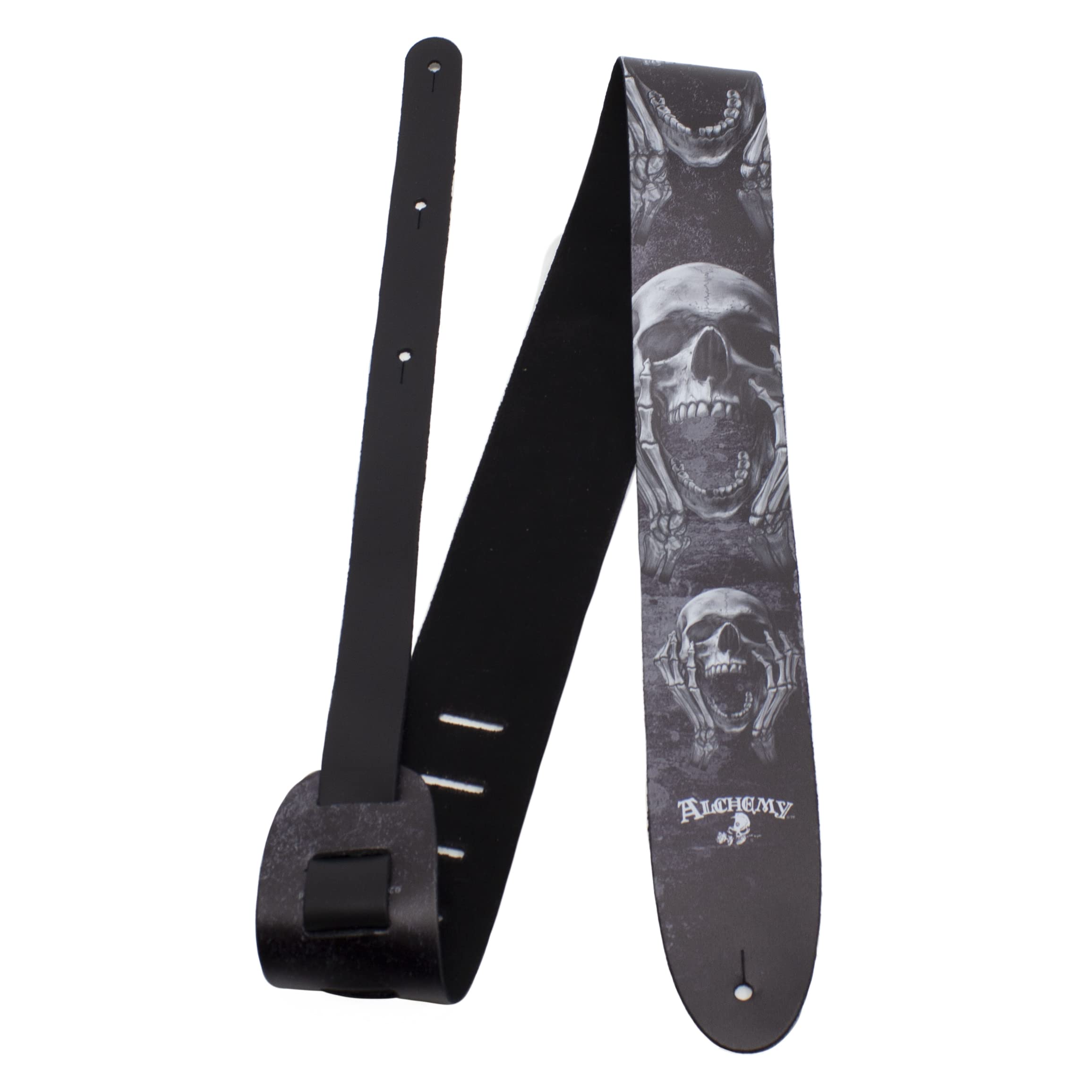 P Perri's Leathers Ltd. Unisex - Adult Modern Guitar Strap For Acoustic/Bass/Electric Guitars