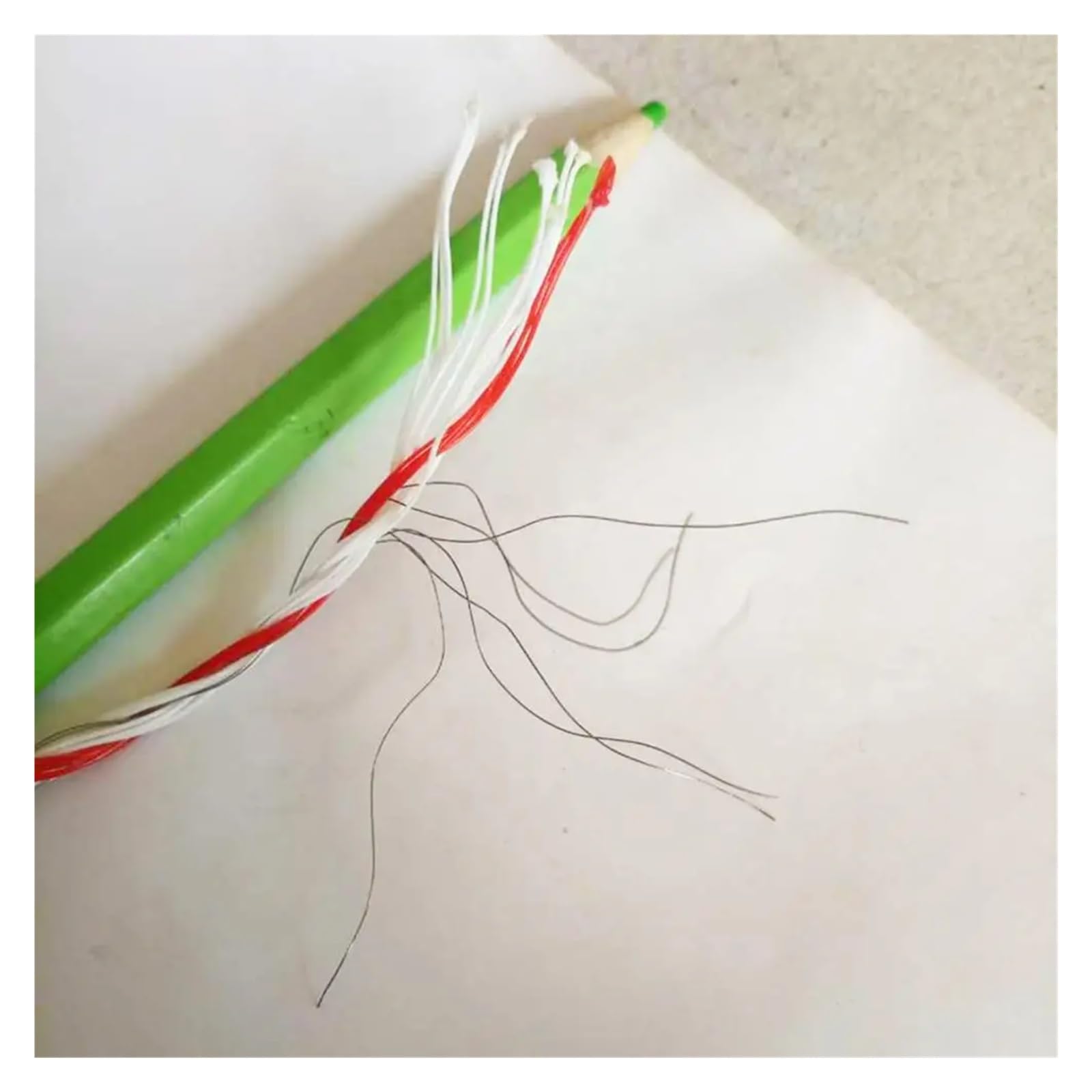 Filo per Recinto Elettrico Corda for recinto Elettrico da 500 m Filo Rosso Bianco Polywire con Corda in Acciaio for Recinzione di Animali da Cavallo Filo a Resistenza Ultra Bassa