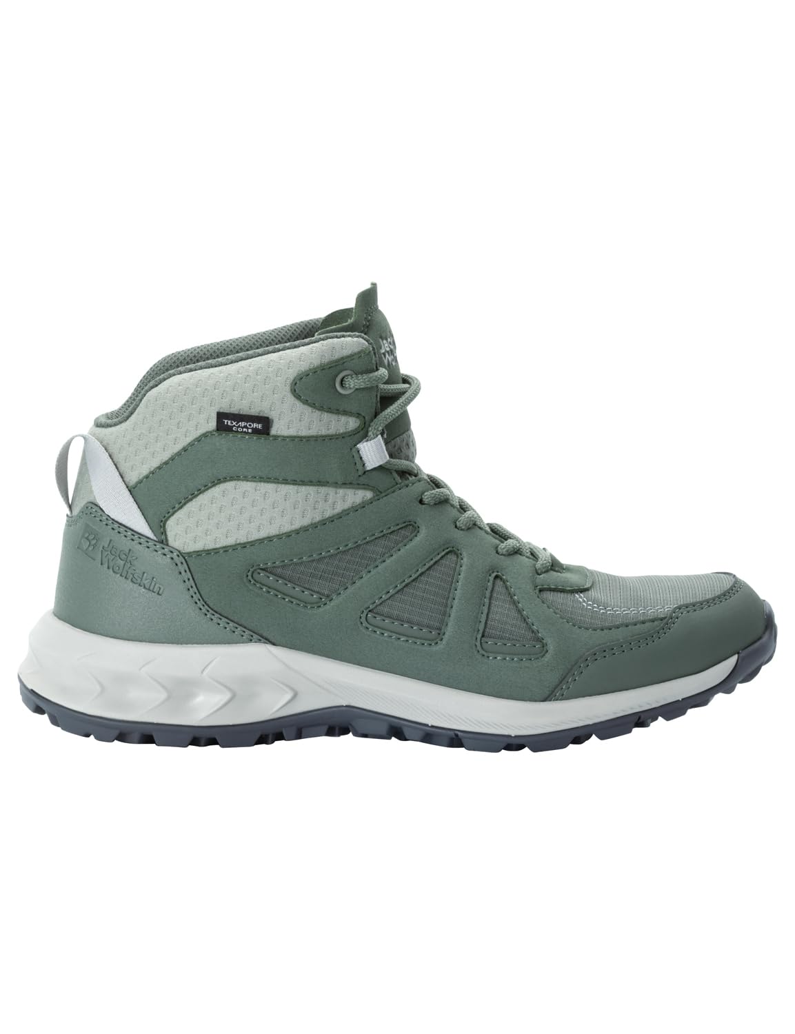 Jack Wolfskin Women's Walking Shoe, Hedge Green, 4.5 UK