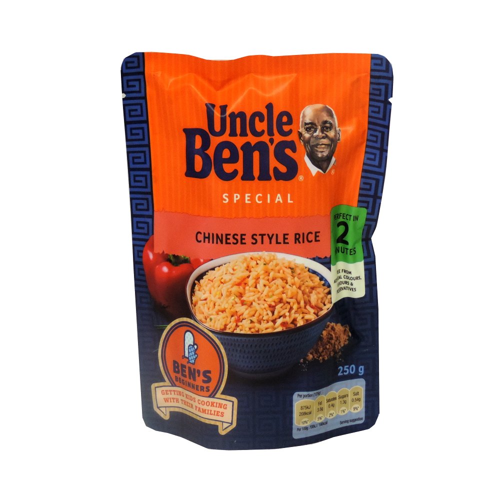 Uncle Ben'sSpecial Chinese Style Rice 250g Case of 6