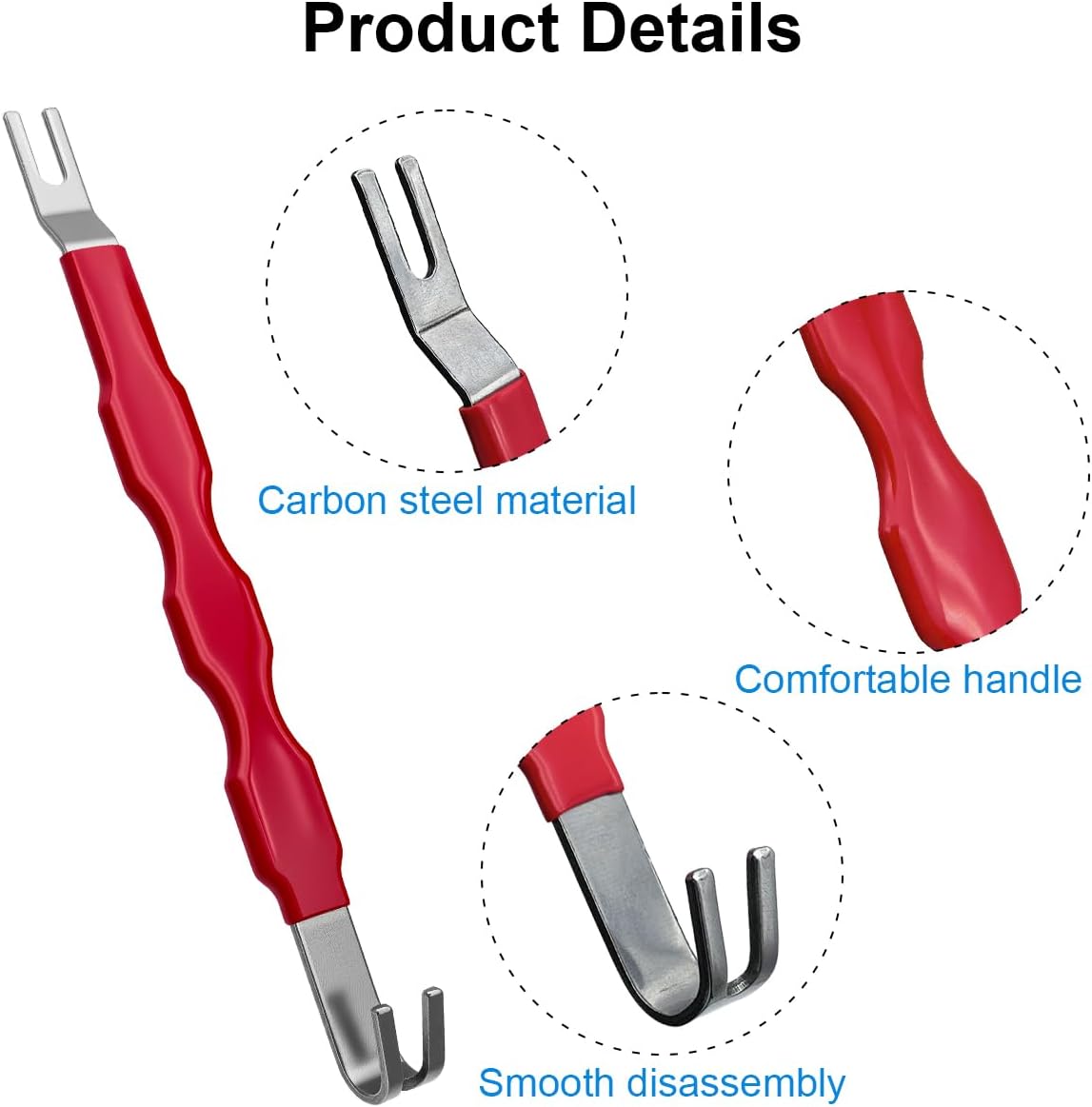 Automotive Electrical Terminal Connector Separator Removal Tool Remover | 2-in-1 Electrical Disconnect Pliers, Plug Connector Disconnect Tool, car clip remover tool, automotive clip removal tool