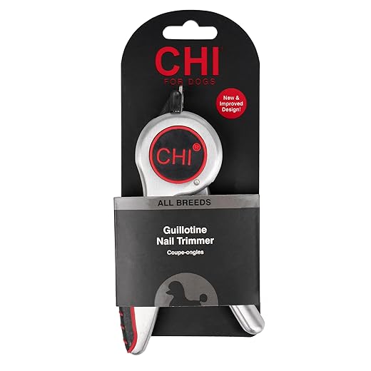 CHI Para animais de estimação, cortador de unhas guilhotina para cães, maneira segura e eficaz de cortar unhas de cachorro | Cortador de unha ergonômico para cães de guilhotina, ferramentas de
