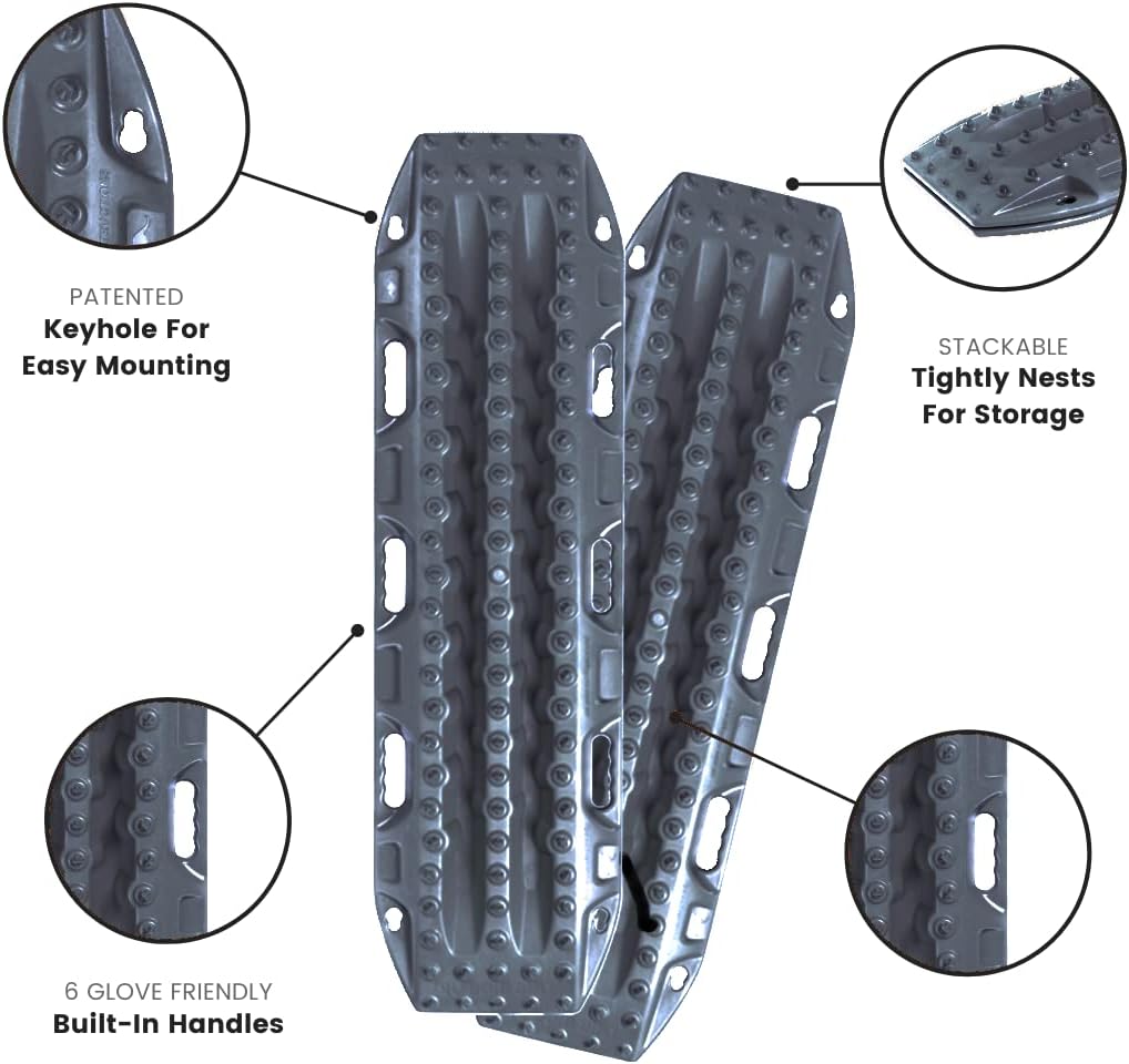 MAXTRAX MKII Vehicle Recovery Board (Gunmetal Grey)