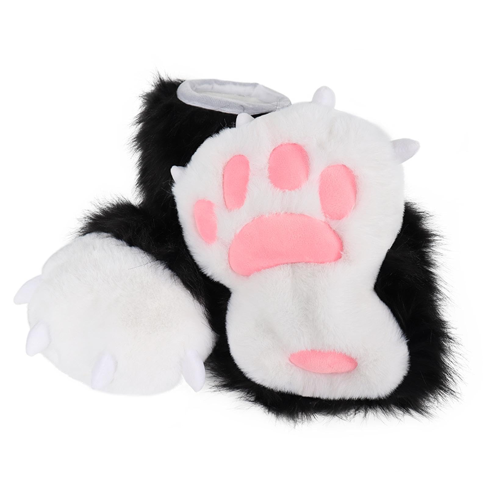kowaku Fuzzy Paw Animal Plush Beast Foot Pantofole per Carnevale Bambini Regali di Compleanno Adulti Donne Ragazze