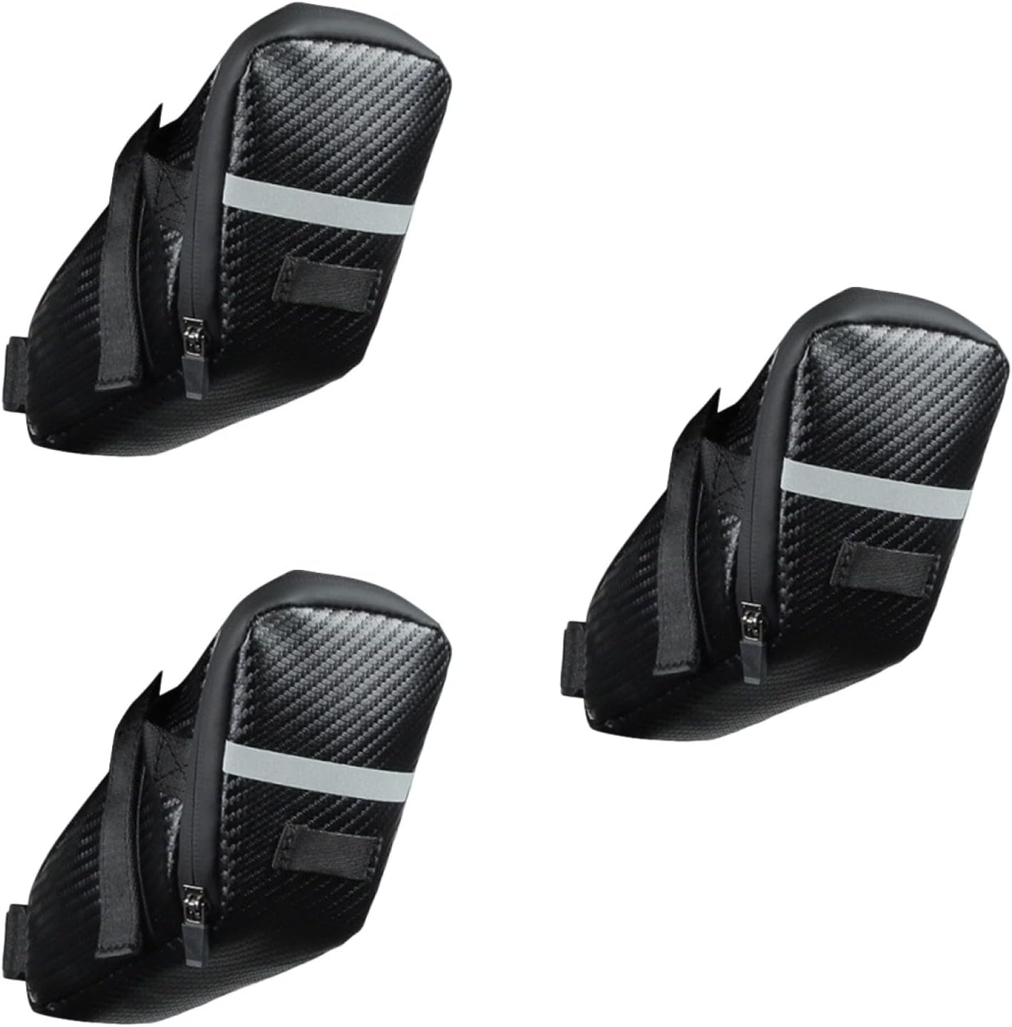 balacoo 3 Pcs Waterproof Bike Handlebar Bag Cycling Storage Pouch for Bike Handlebar Essential Gear Holder for Road City Folding