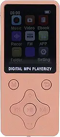 Leitor de MP3 de 64 GB, Leitor de MP3 Portátil de Som HiFi Sem Perdas Com Memória de 64 GB, Leitor de Música Bluetooth Com Tela LCD de 1,8 Polegadas Com Rádio FM e Função de
