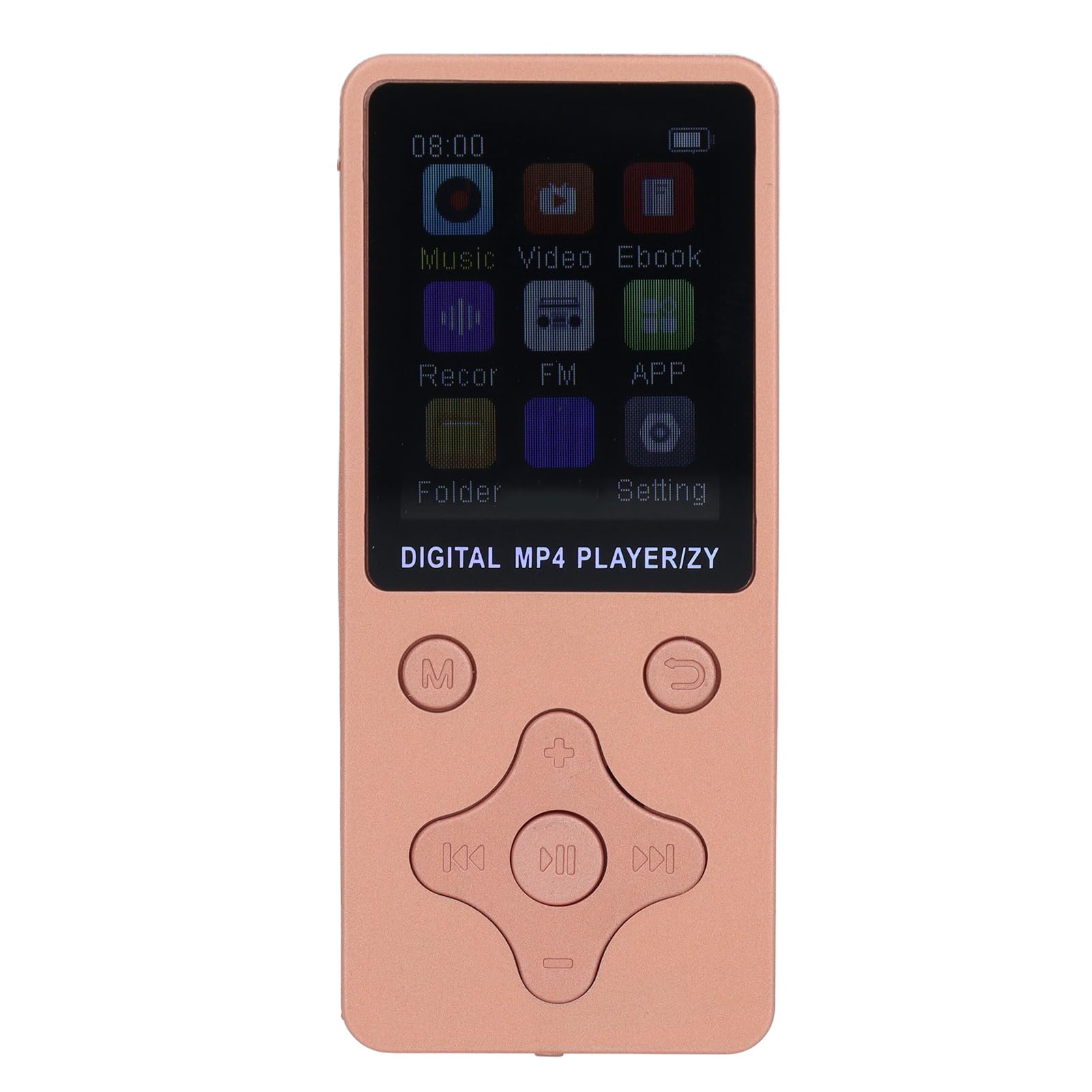 64GB MP3 MP4 Player with 1.8 Inch Screen, HiFi Lossless Sound, 5.0 Music Player for Sports, 180mAh Battery, Support Up to 128GB Expandable, Ideal for Travel (Rose Gold)-image-36