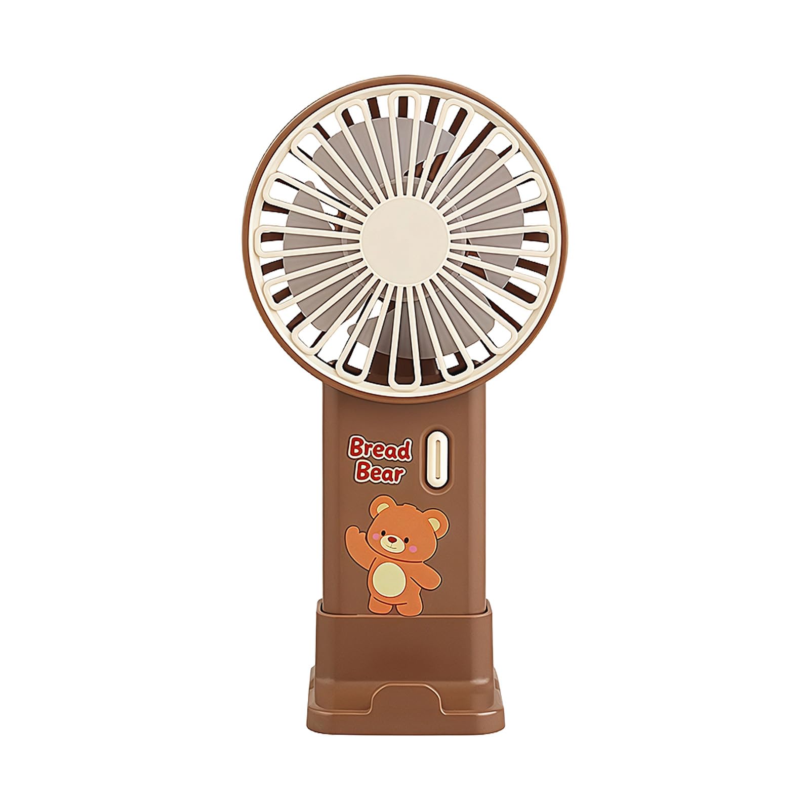 Tkidplw Portable Fan for Travel Small Pocket Handheld Fan with Phone Stand Rechargeable Fast Speed Hot Weather Beach for Women Handheld Desk