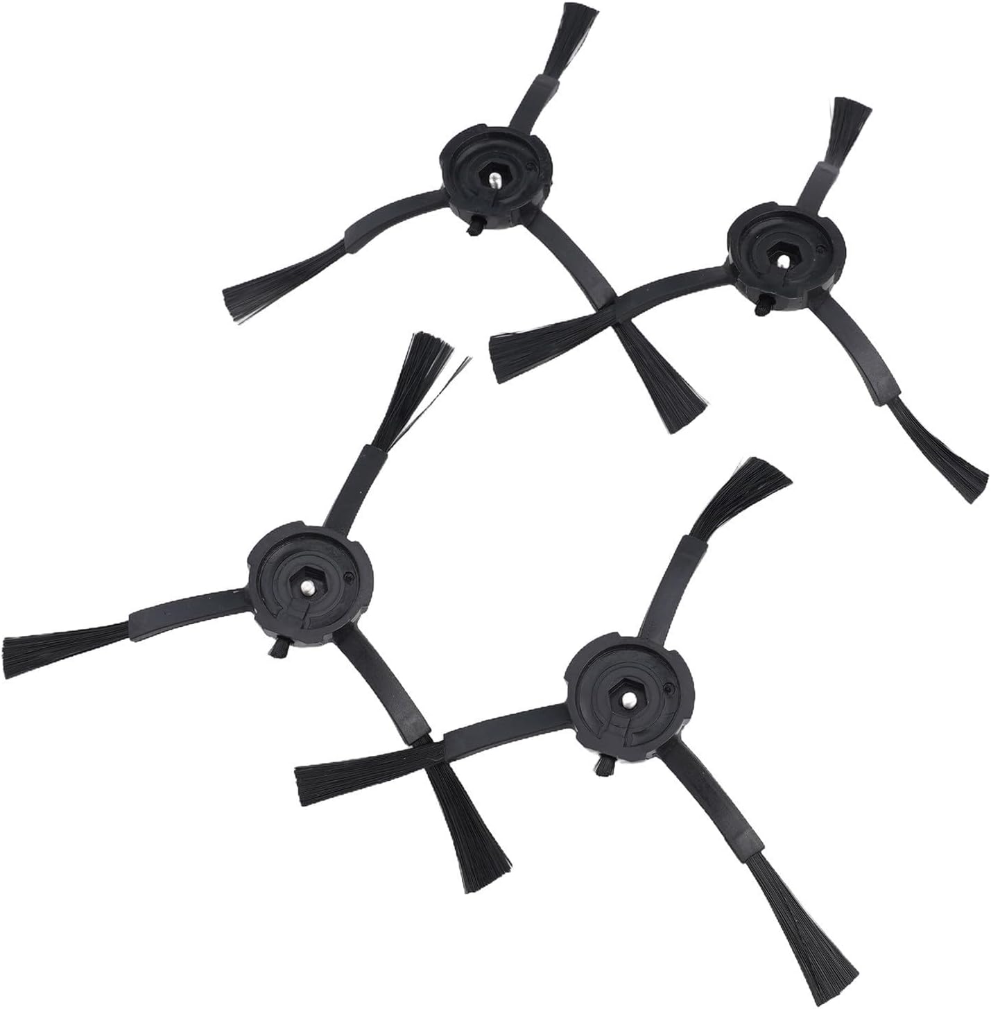 4 Pack Side Brushes for Eufy X8 Pro SES Vacuum Cleaner, Effective for Corner Cleaning and Dirt Collection (4 PACK)