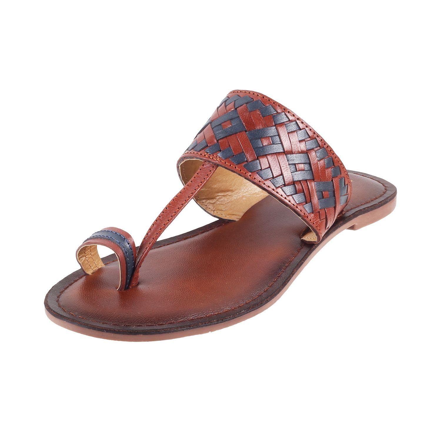Mochi Women Maroon Kolhapuri Leather Chappal UK/7 EU/40 (32-555) (B0CG3JNX5V) Amazon Price History, Amazon Price Tracker