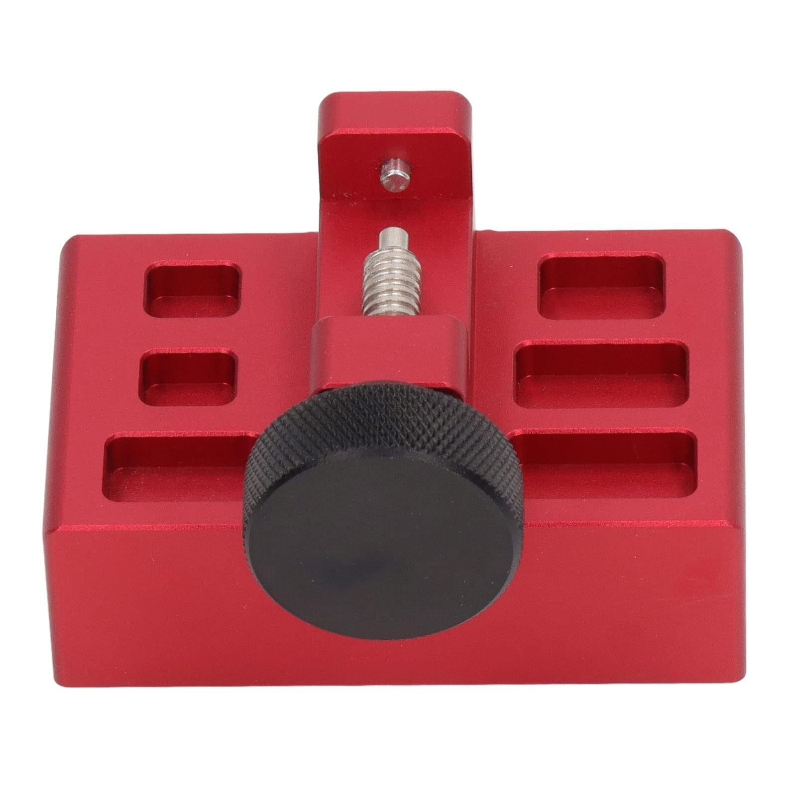 Juego de Prensa Hebilla Reloj – Kit Herramientas reparación Relojes aleación Aluminio con 6 moldes Extractor pasadores Correa posicionamiento Radian