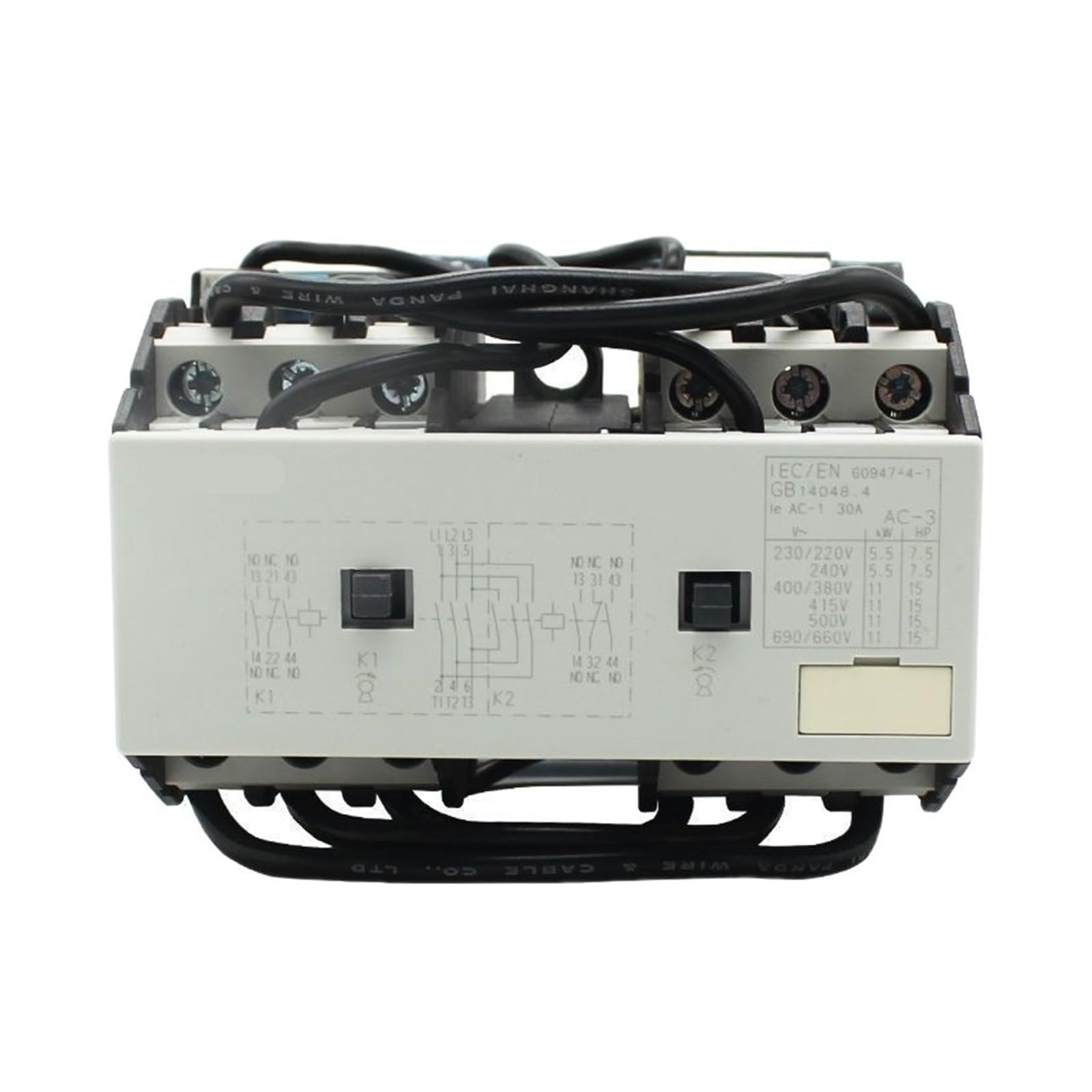 NVSFZGIYG Mechanical Interlocking AC contactor 3TD4302-0XM0 3TD44 3TD42 220V(3TD4302-0X-AC220V)