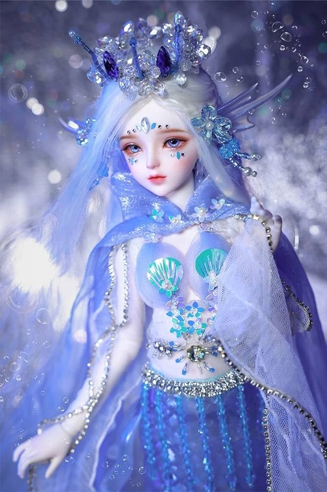 DH251 BJD 6分ドール本体 Lucia 人魚 球体関節人形 ハンドメイド DH251