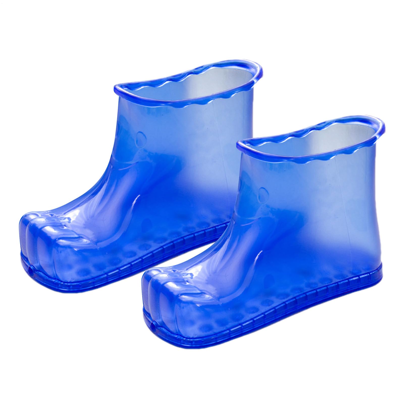 Chaussures De Massage Des Pieds - Chaussures De Trempage Portables Pour Spa Pour Pieds En PVC De 28 Cm | Bassin De Plongée Des Pieds Avec Points De Massage, Design Résistant À La Chaleur | Masseur P