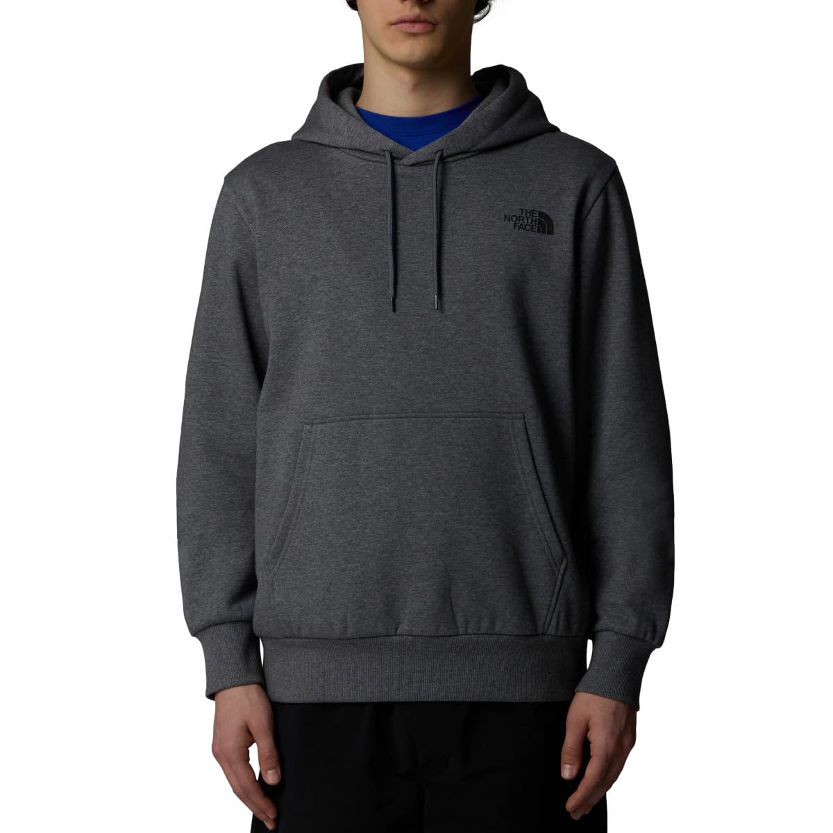 THE NORTH FACE Męska bluza z kapturem Simple Dome TNF Medium Grey Heather, L