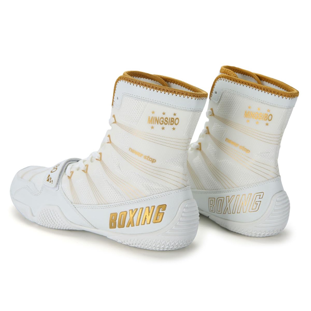 BLBK BoxenSchuhe Uomo Wrestling Scarpe Combat Boxers Trainer Traspirante Boxe
