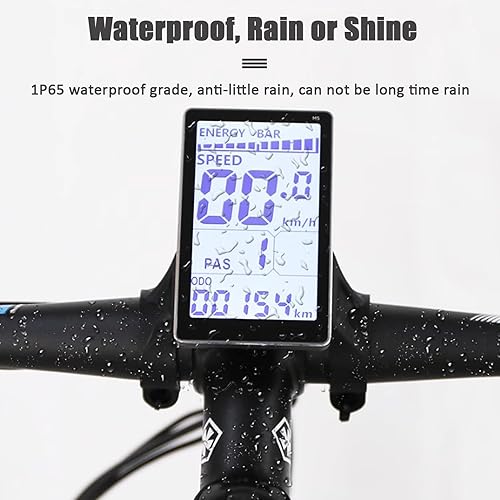 Miniatura 3 de Pantalla LCD de bicicleta eléctrica M5 Panel de conector impermeable Pantalla de panel de visualización de scooter eléctrico