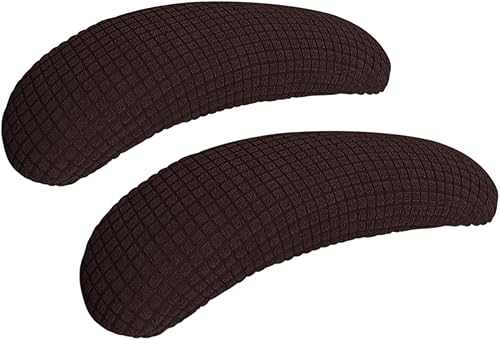 Miniatura 33 de FORCHEER Funda para Silla de Oficina Repelente al Agua de Jacquard con Respaldo Giratoria Extraíble Elástica Universal para Silla de Computadora