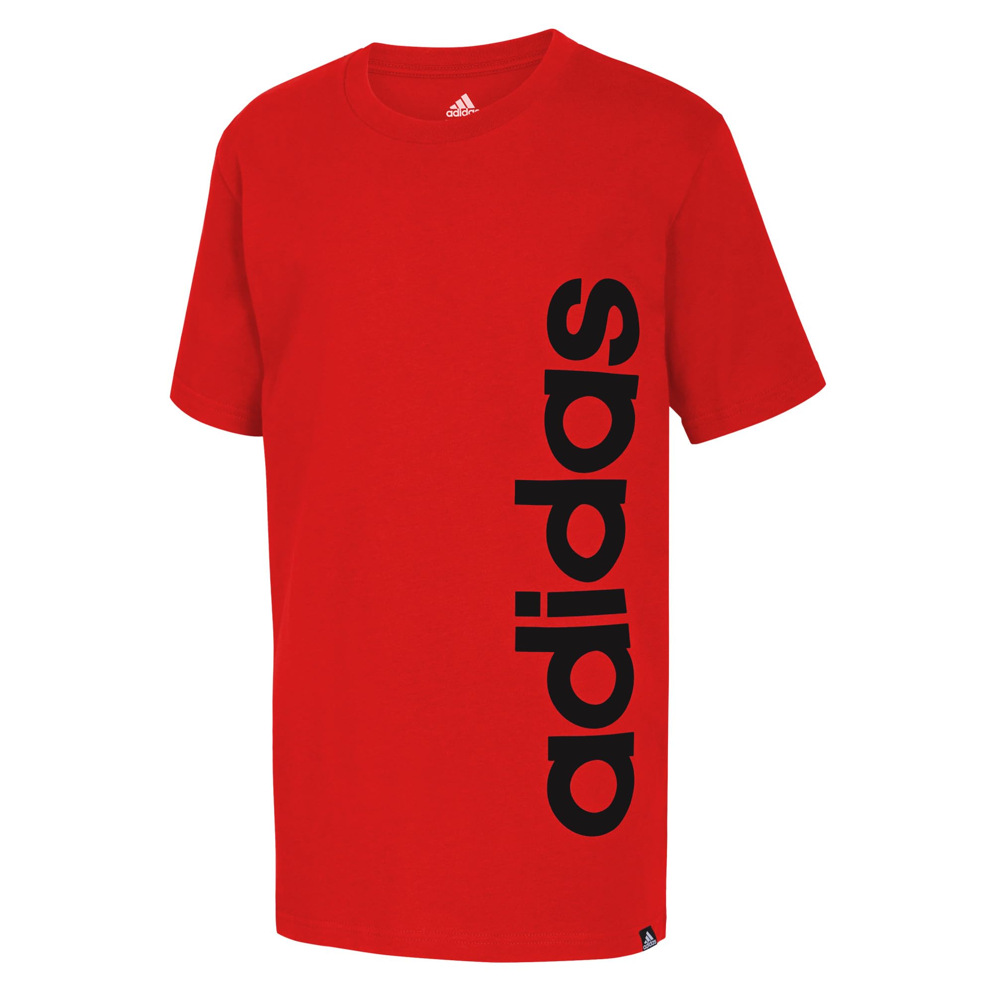 adidas Kids para hombre impresión Logo Tee (Big Kids)