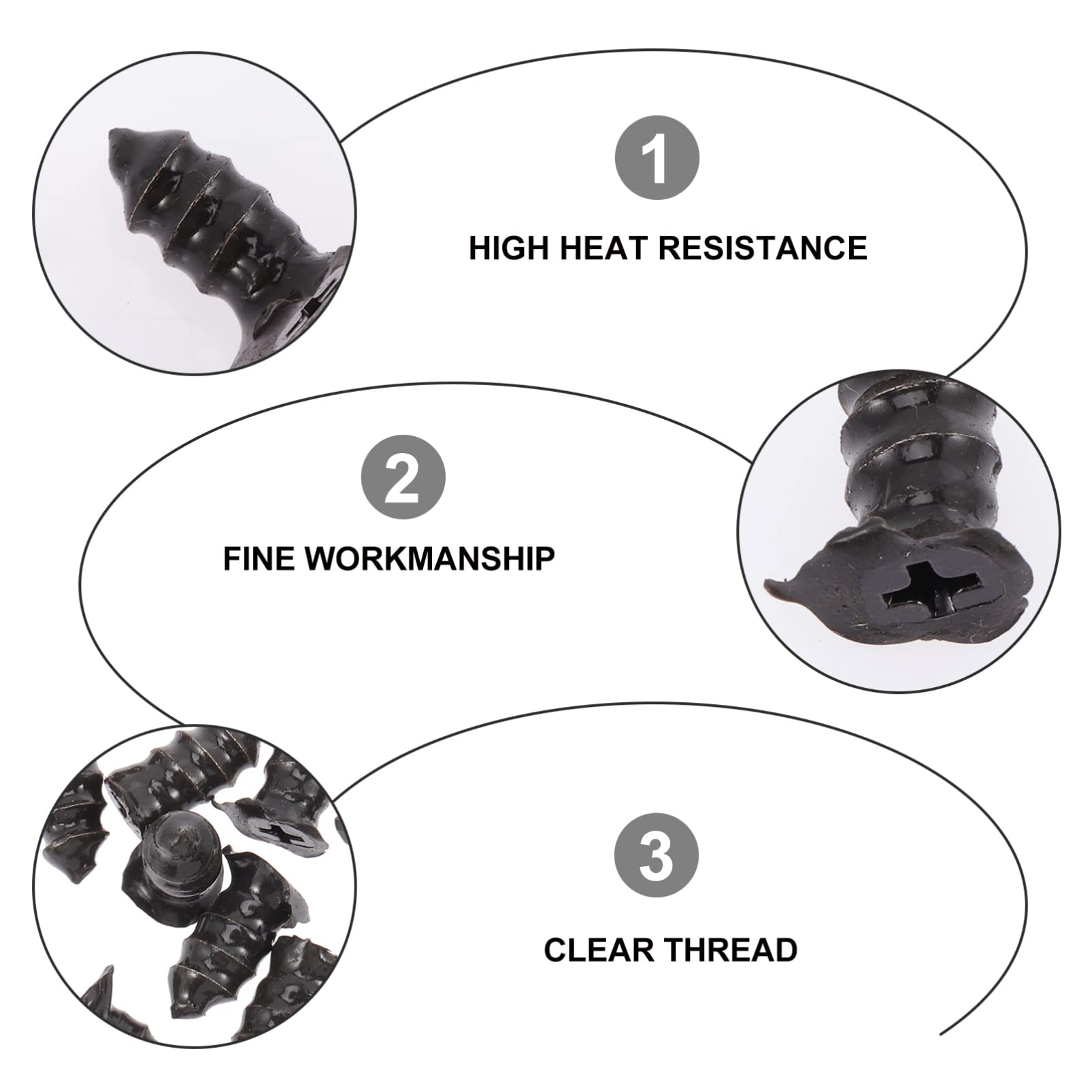 Mikinona 32Pcs Tire Repair Rubber Nails Self Service Kit for Car Motorcycle and Bicycle Durable Tire Repair Screws for Easy Installation with Screwdriver