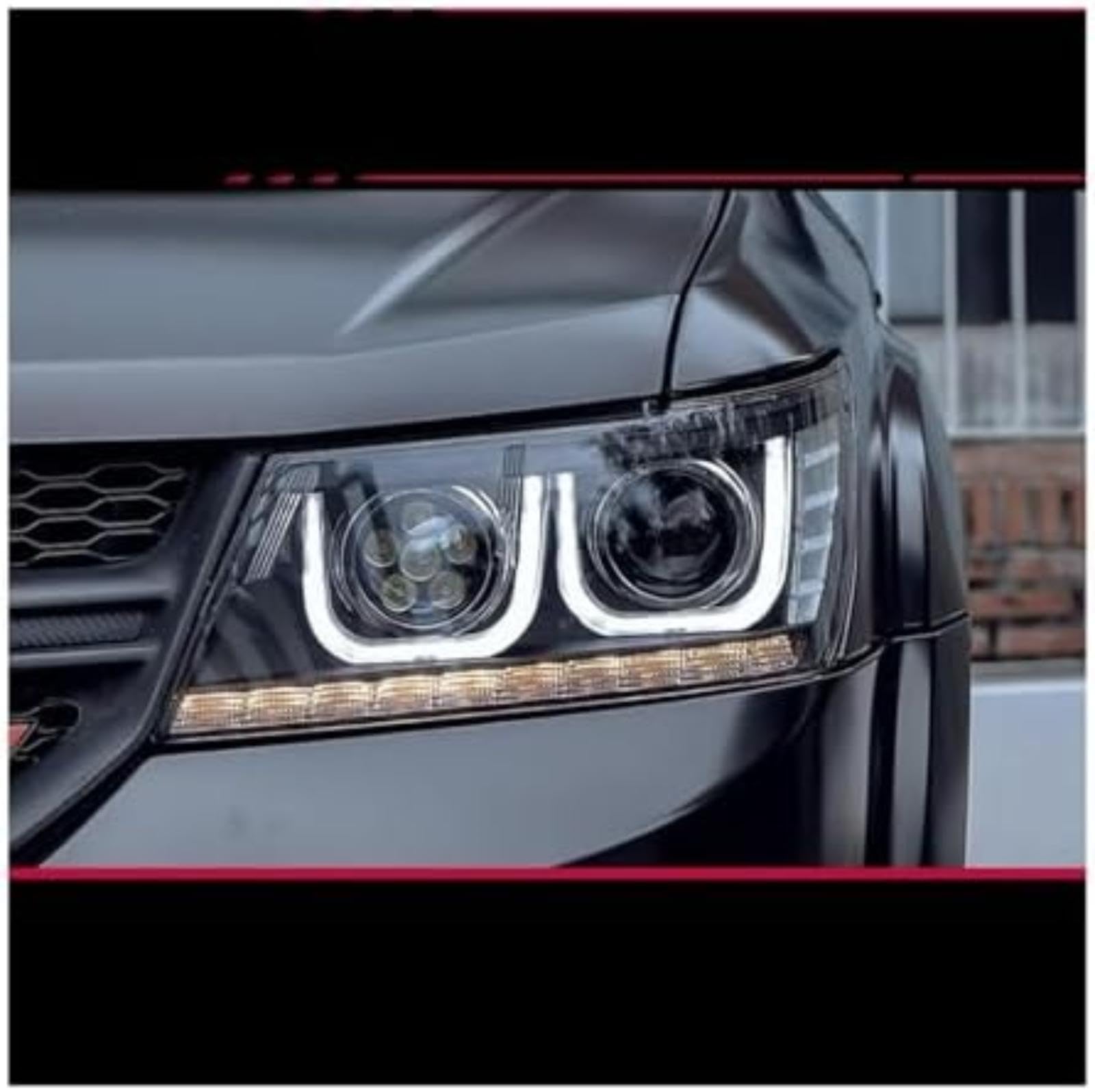 Dla DODGE, dla reflektorów dla Journey 2009-2016 światła samochodowe lampa czołowa Drl soczewki projektora przednie lampy samochodowe reflektor włączony kierunkowskaz Lampka