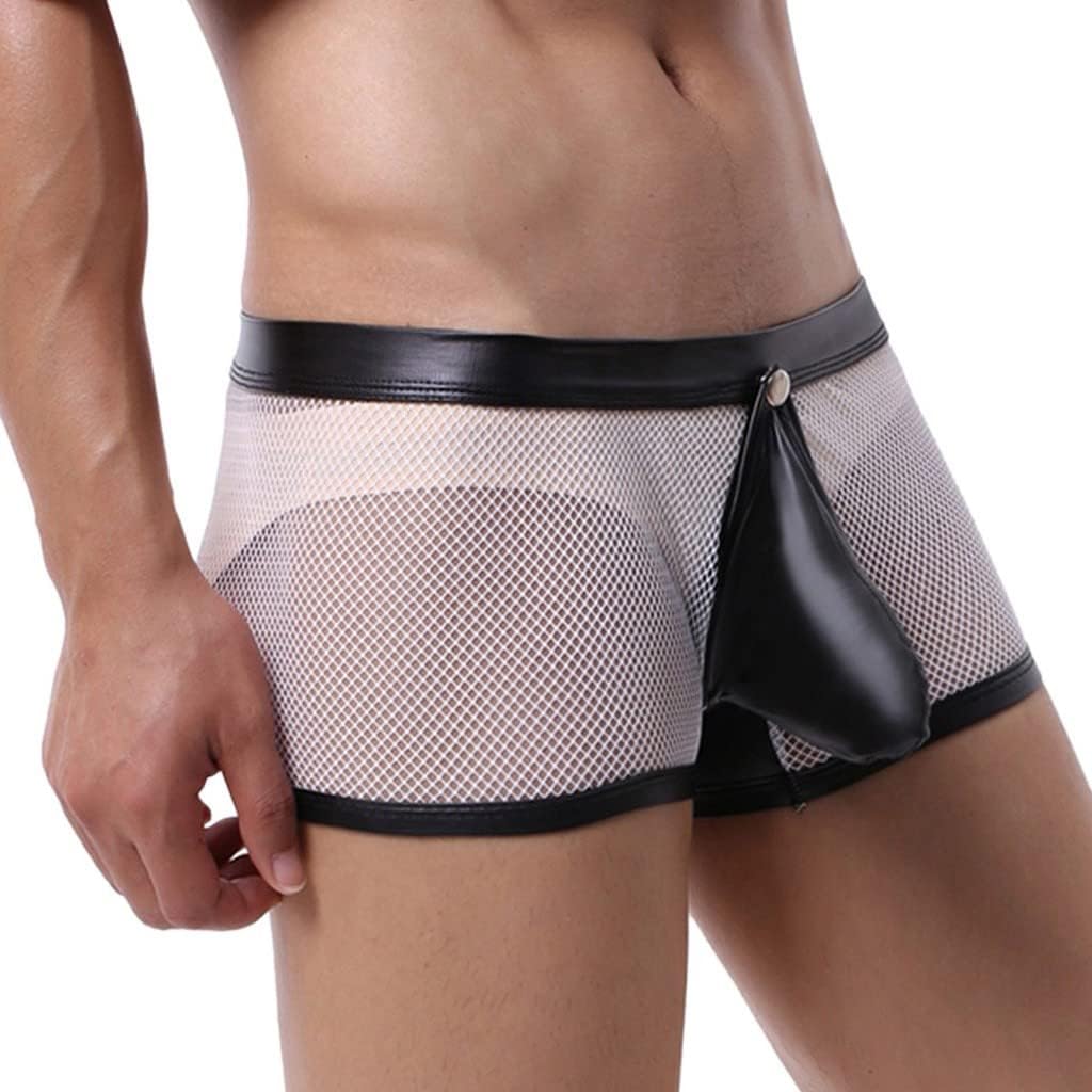 Mens Lingerie Stretchy Elastic Waistband Exotic Sexy Lingerie Funny Classic Male Athletic Fashion Comfortable Stylish Panties