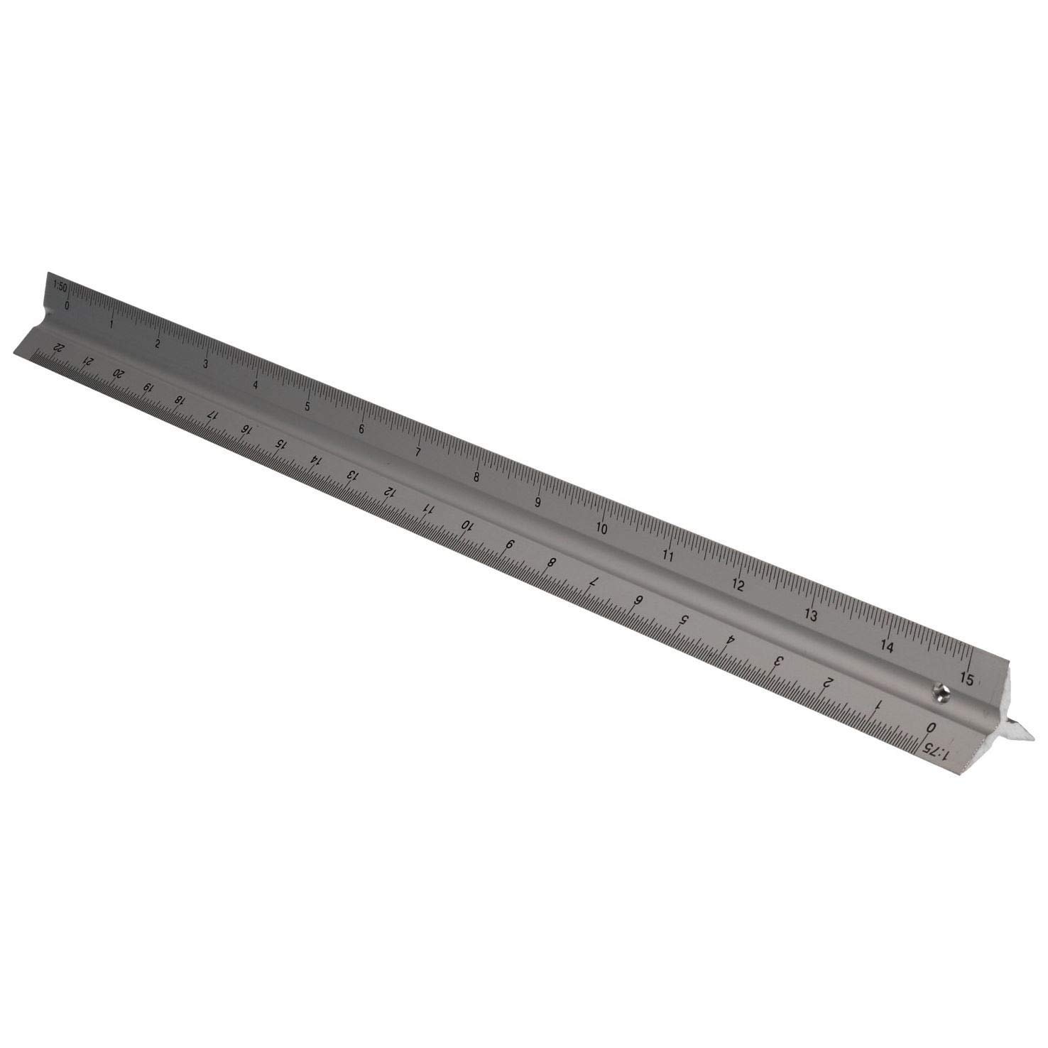 Ab Tools 12" Triangular Scale Ruler Aluminium Scale Engineer Architect Technical Drawing