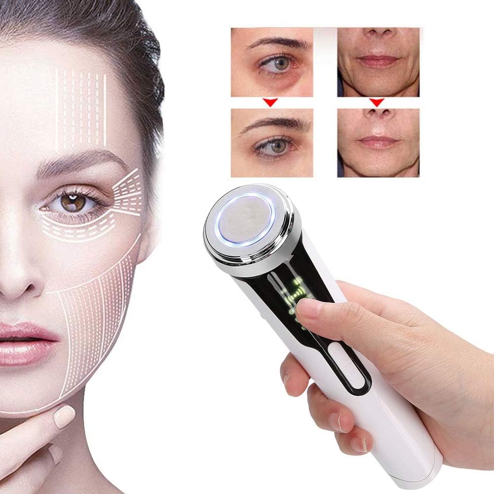 Professional Handhold Face Ems Face Massager Face Photon Therapy Light For Face Skin Care Tools Rejuvenation Device For Face : Beauty & Personal Care