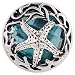 Interchangeable Snap Jewelry Rhinestone Starfish In Ocean 18-20mm Snap by My Prime Gifts