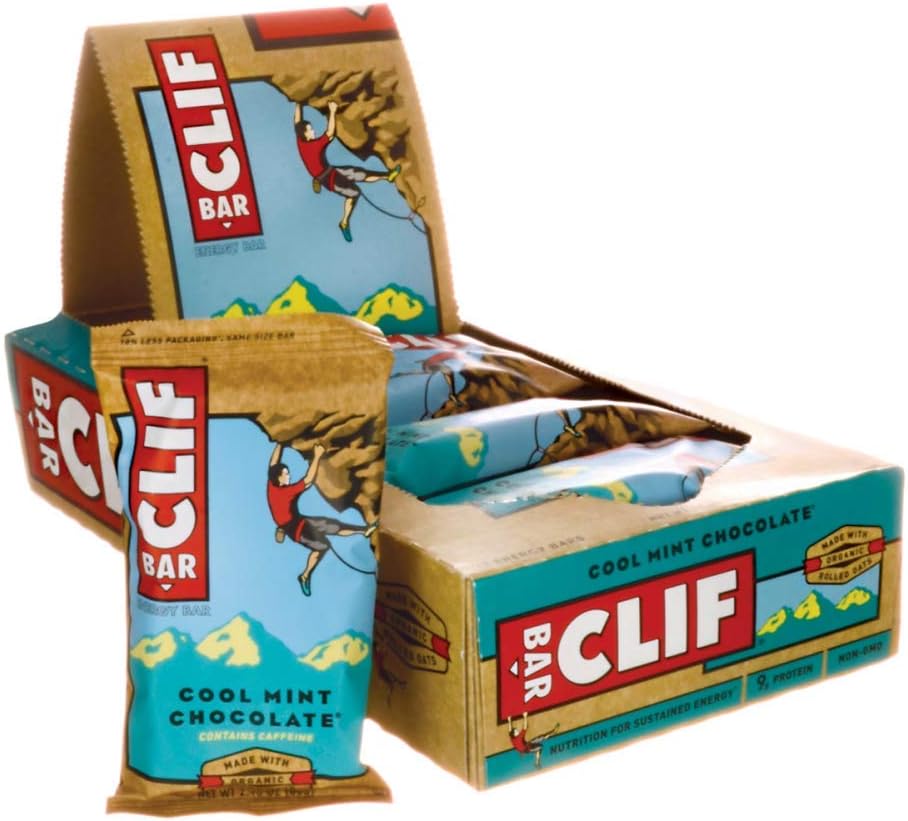 Clif Bar Energy Bar - Cool Mint Chocolate 12 Bar(S)