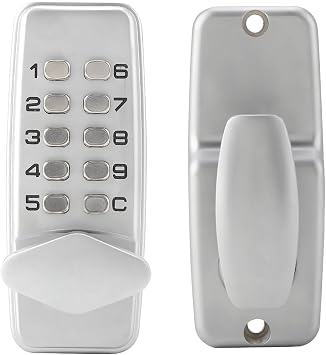 Digits Mechanical Combination Lock Smart Lock Cam Door Password Combination Door Zinc Alloy Convenient Password Security Code Lock Office Balcony Sliding Door