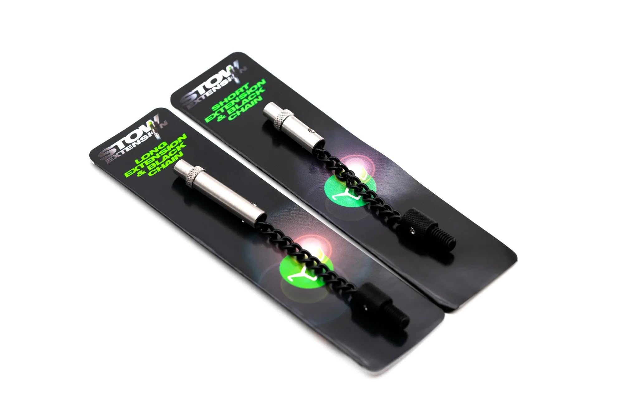 Korda Stow Bobbins Black Stainless Chain With Adaptor Short