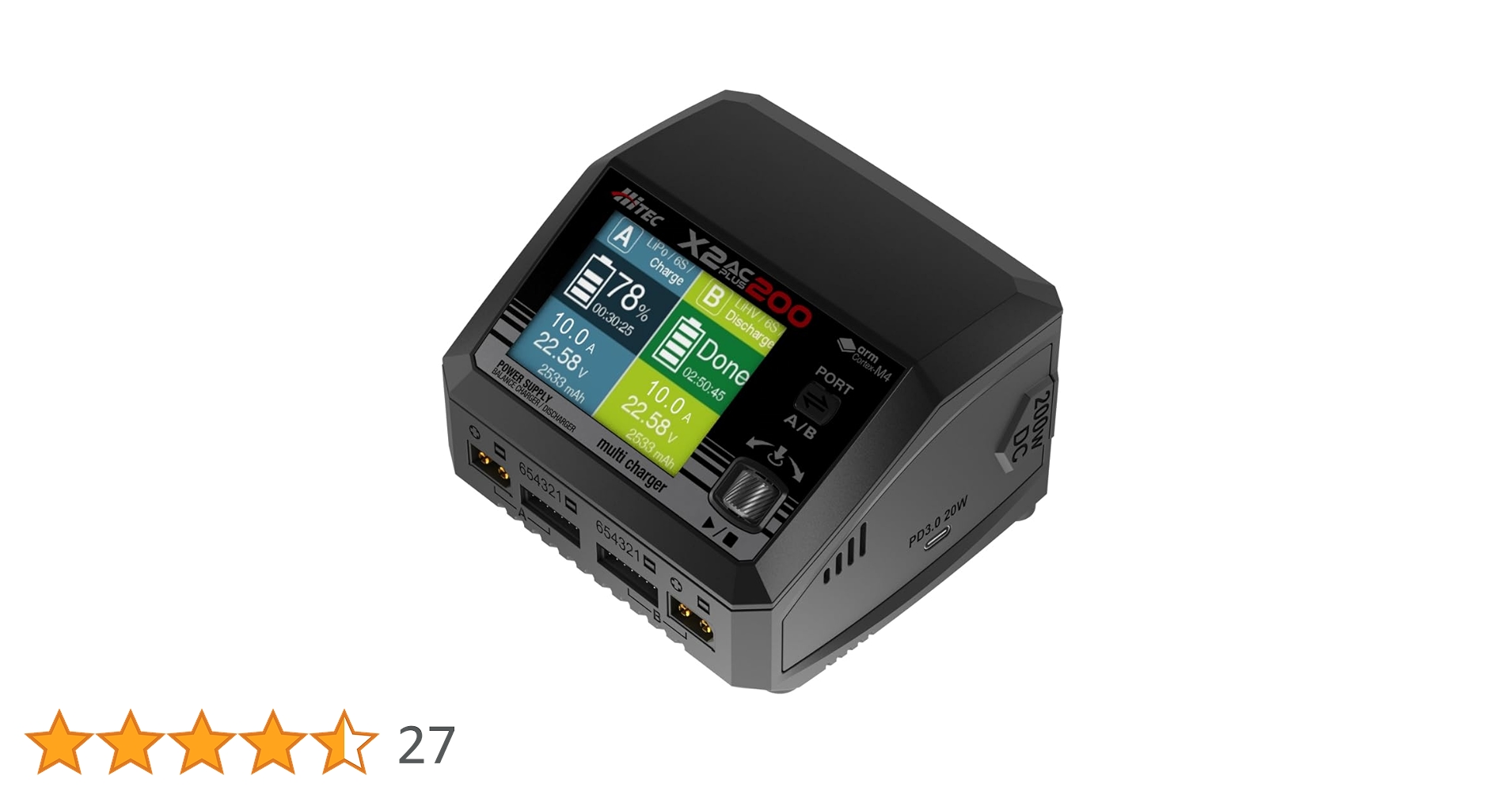Amazon | ハイテック マルチチャージャー X2 ACプラス200 充電