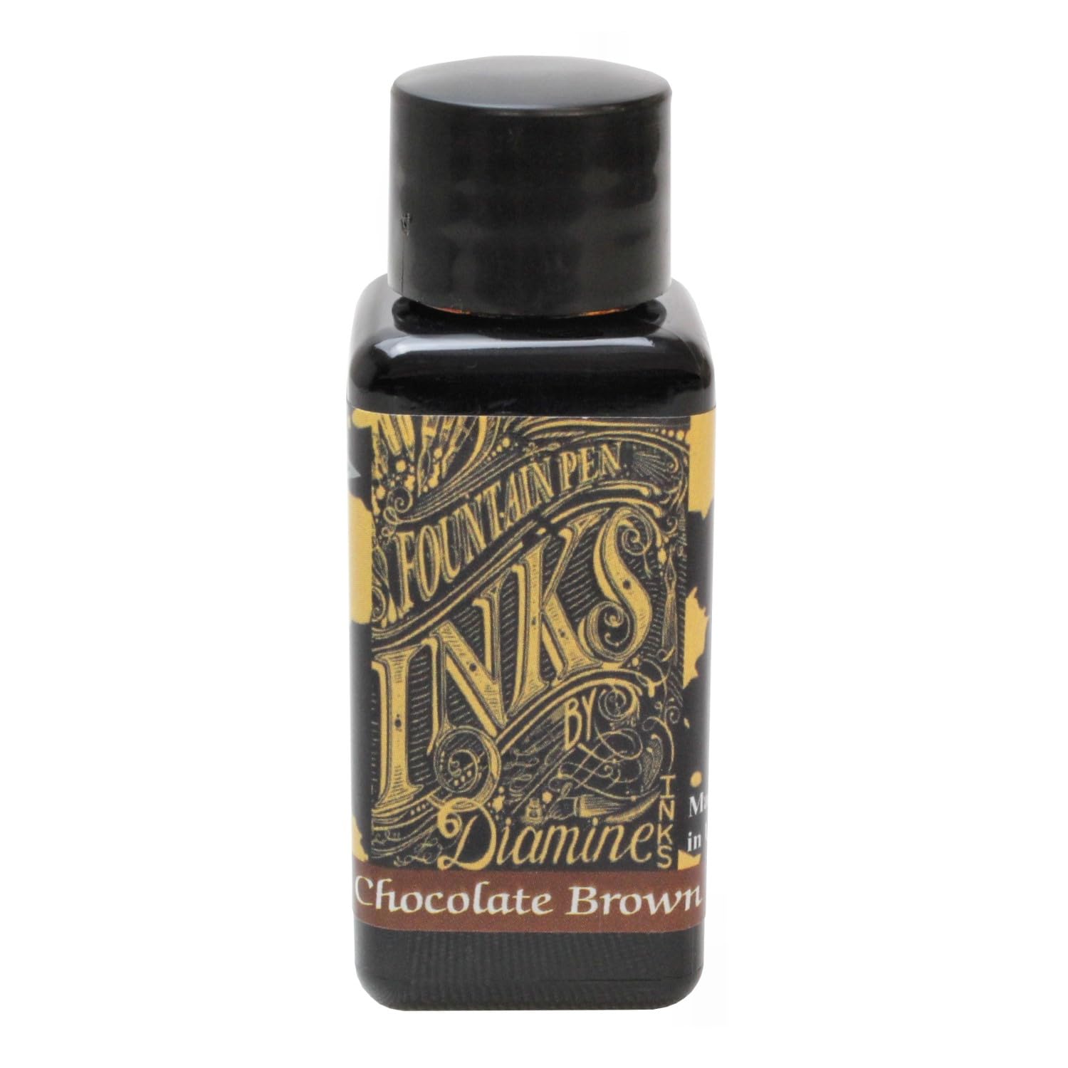 Diamine 30ml Chocolate Brown Fountain Pen Ink Bottle