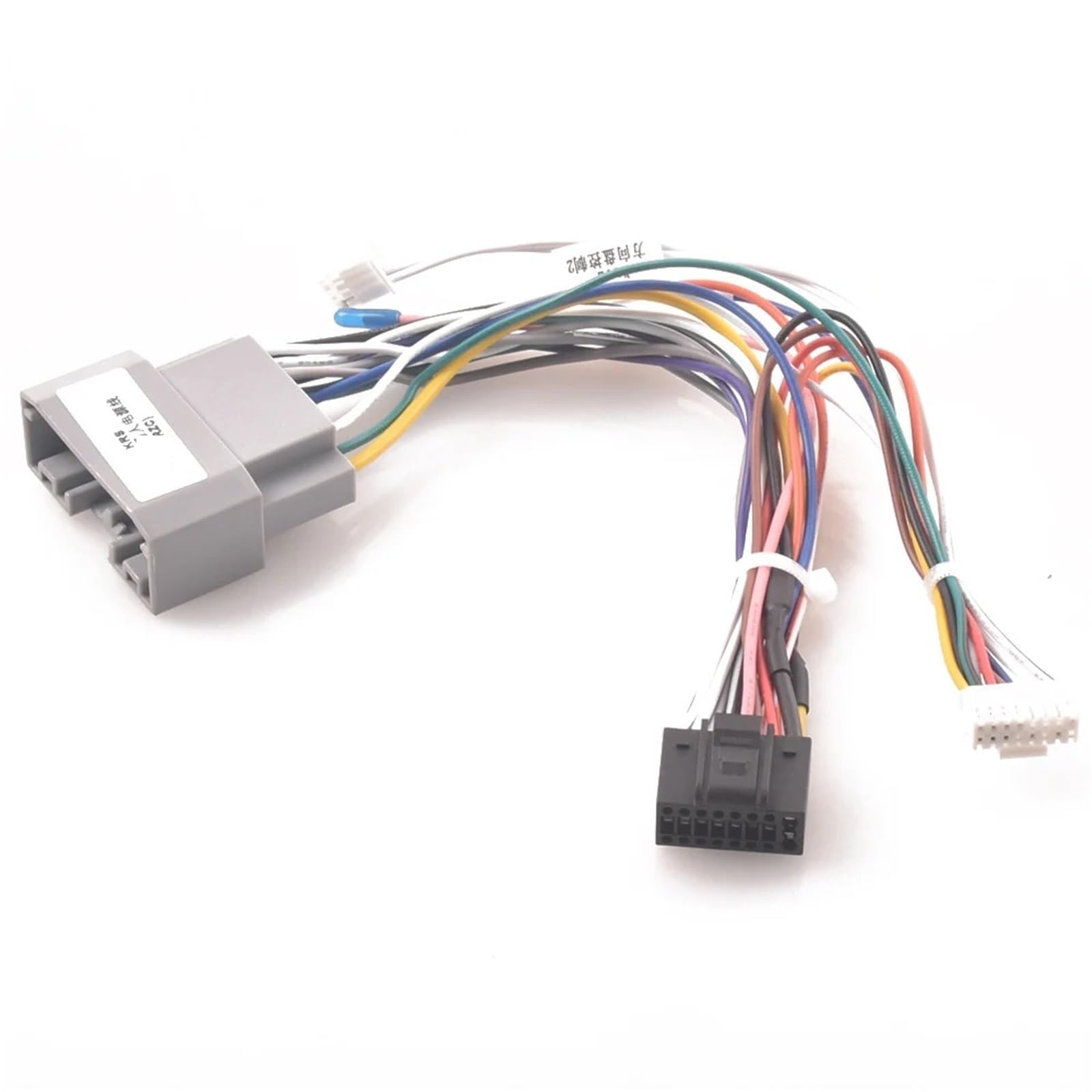 Qizun Normal Radio Wiring Harness Adapter Stereo Iso Cable Loom For Wrangler 2007-Jk