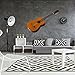 Vinilo decorativo pared 3D Música | Guitarra | Guitarra española | Varias Medidas 80x115cm | Adhesivo Resistente y de Facil Aplicación | Multicolor|Pegatina Adhesiva Decorativa de Diseño Elegante|