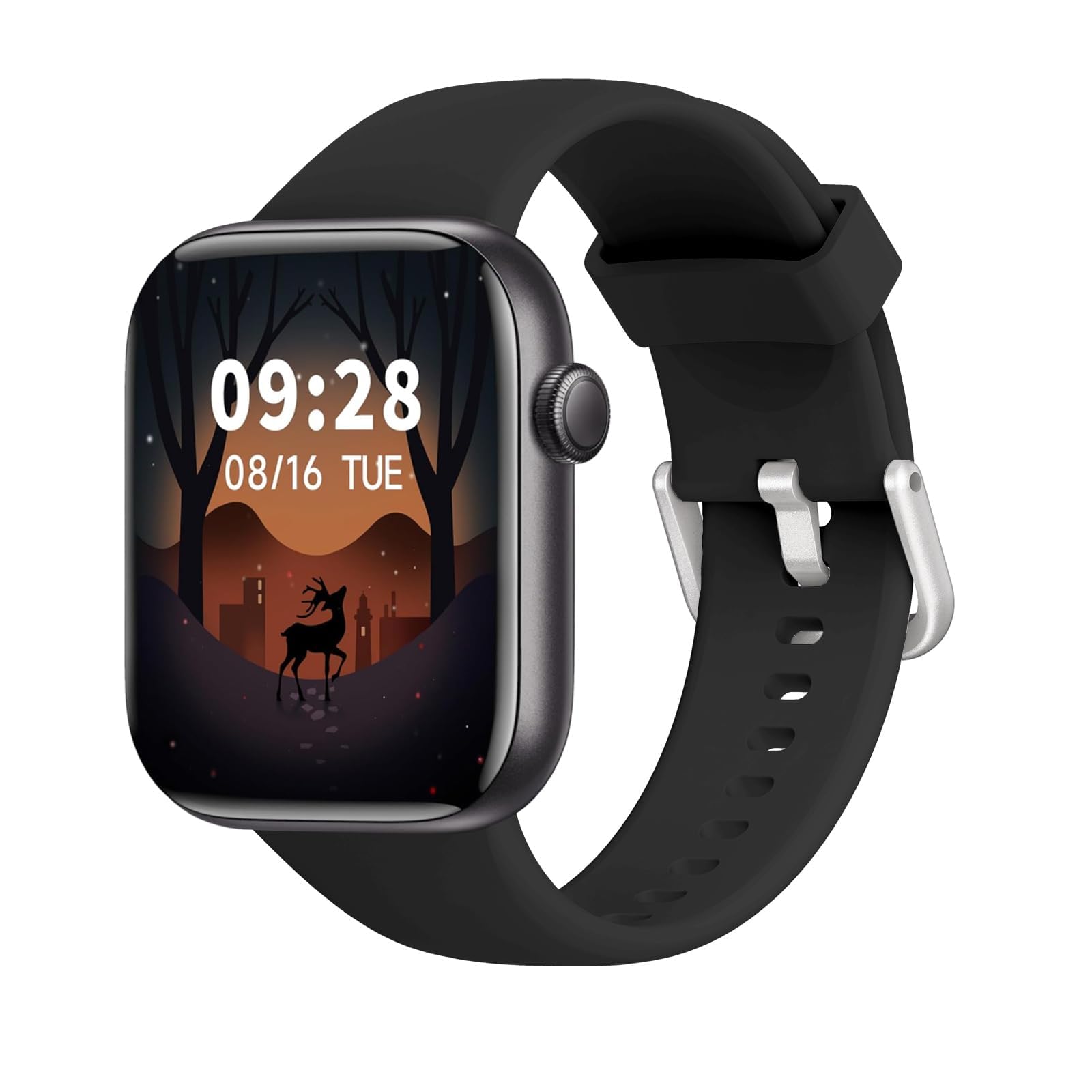 Smart Watch for Men Women Answer/Make Call, 1.85" Smartwatch, Fitness Watch with Heart Rate Blood Pressure Sleep Monitor, 140+Sports, IP68 Waterproof Step Counter Watch Compatible with Android IOS