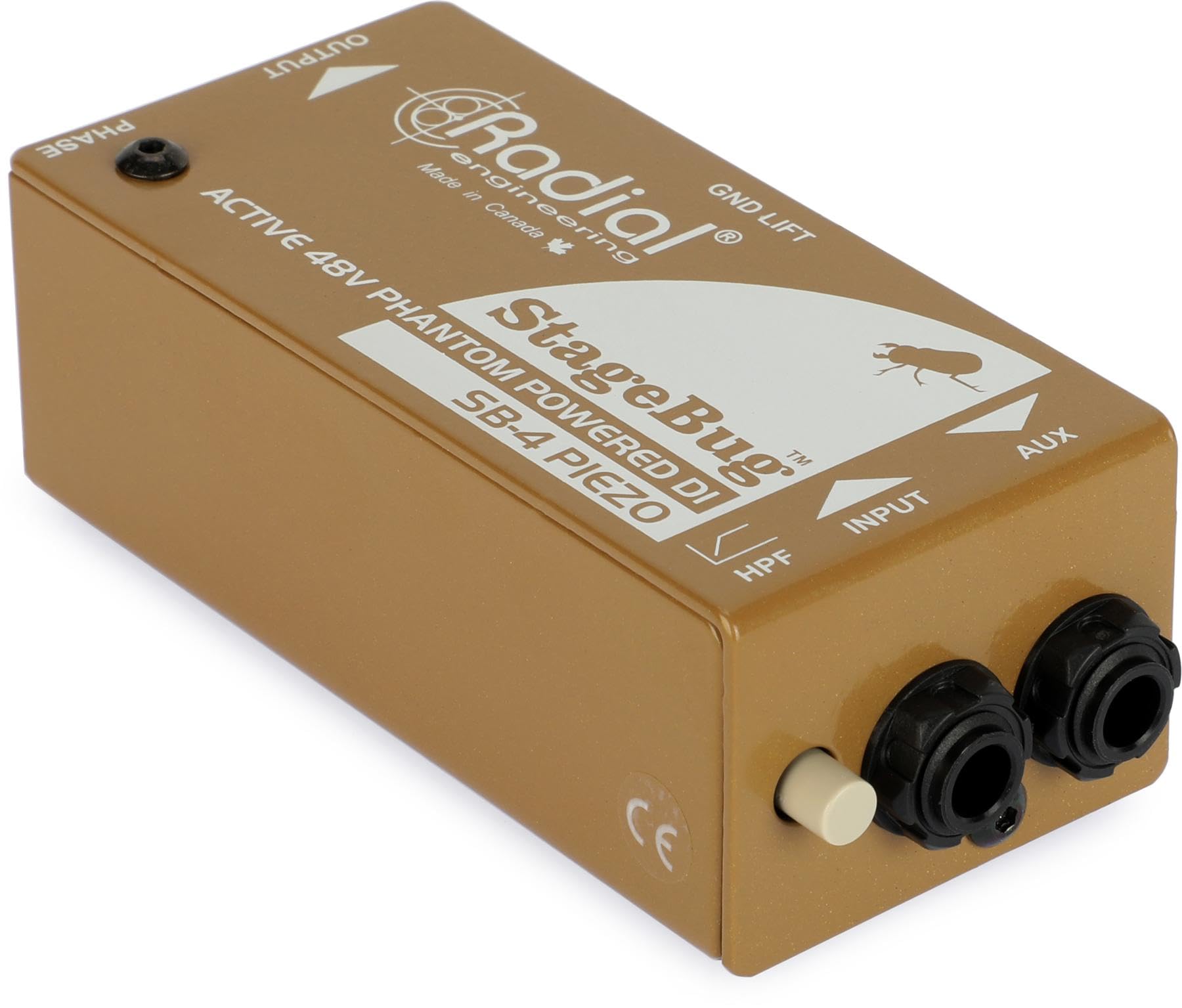 Amazon | RADIAL StageBug SB-4 Piezo ピエゾPU専用DIボックス