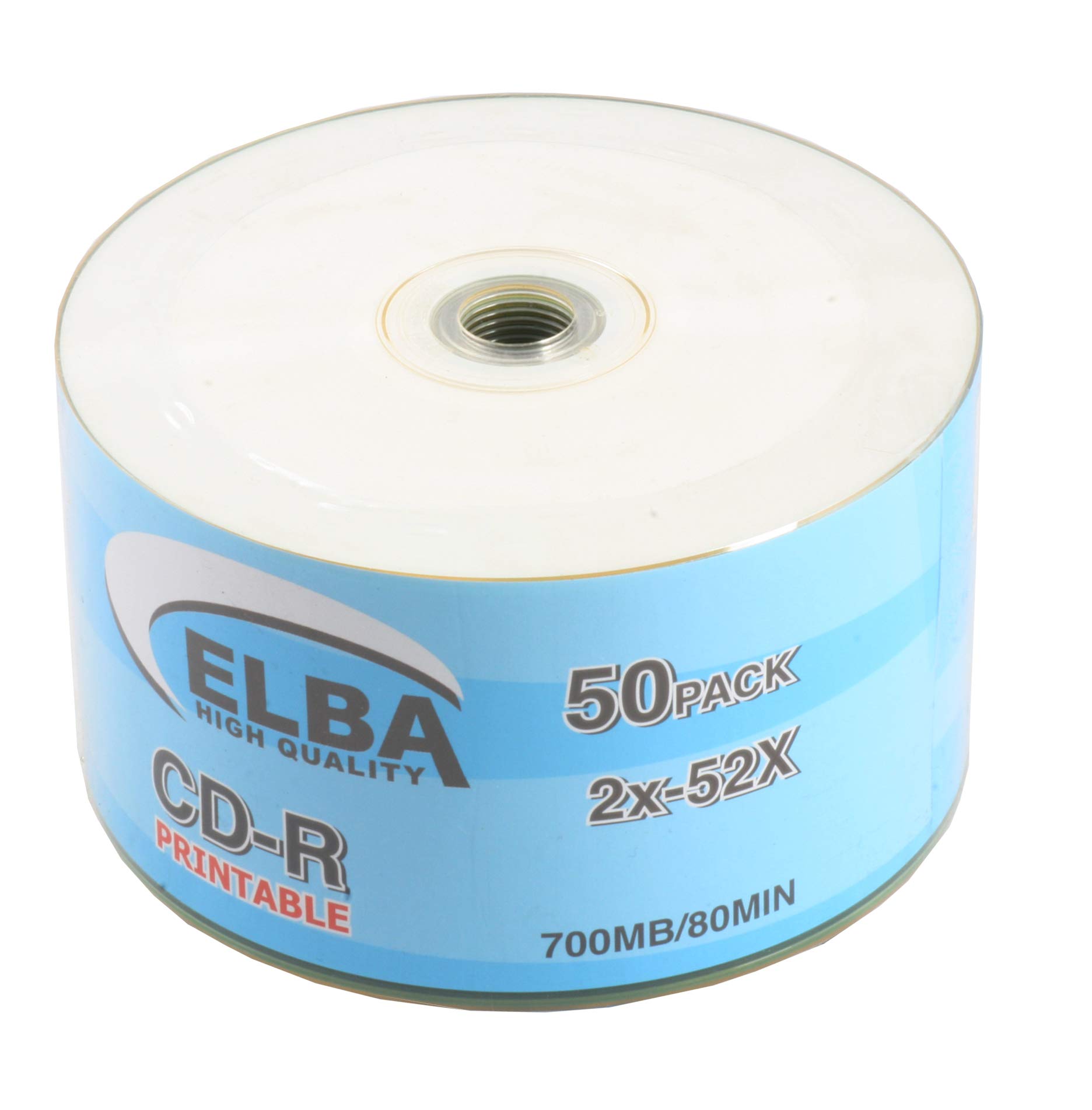 ELBA CD-R 700MB-80MIN STAMPABILE 50 RIDUZIONE